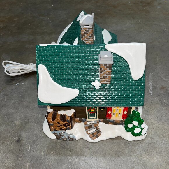 Department 56 Original Snow Village Fisherman's Nook Resort - Picture 2 of 14